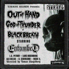 Entombed -  More printed patches