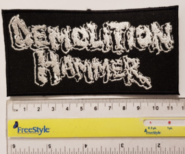 Demolition Hammer - logo patch