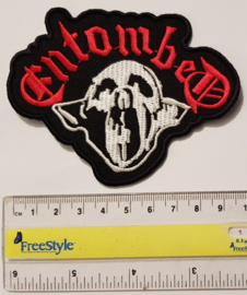 Entombed - Skull logo patch