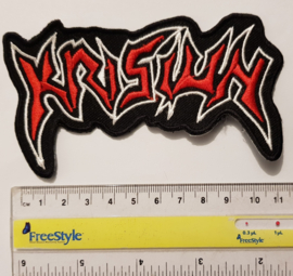 Krisiun - Red White Logo