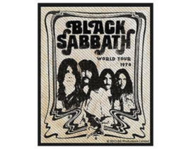 BLACK SABBATH - band white