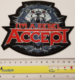 Accept - I'm a Rebel Patch