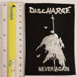 Discharge - Never Again Patch