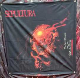 Sepultura - Beneath The Remains  - Wall Flag / Banner - Free tracked shipping !!!