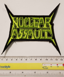Nuclear Assault -  Green Logo patch