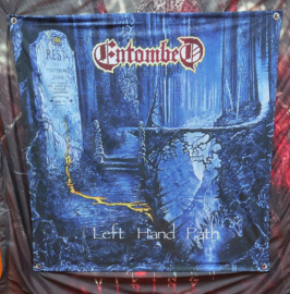 Entombed - Left Hand Path  - Wall Flag / Banner - Free tracked shipping !!!