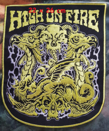 High on Fire - Backpatch