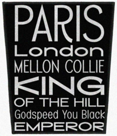 Godspeed You  - Backpatches