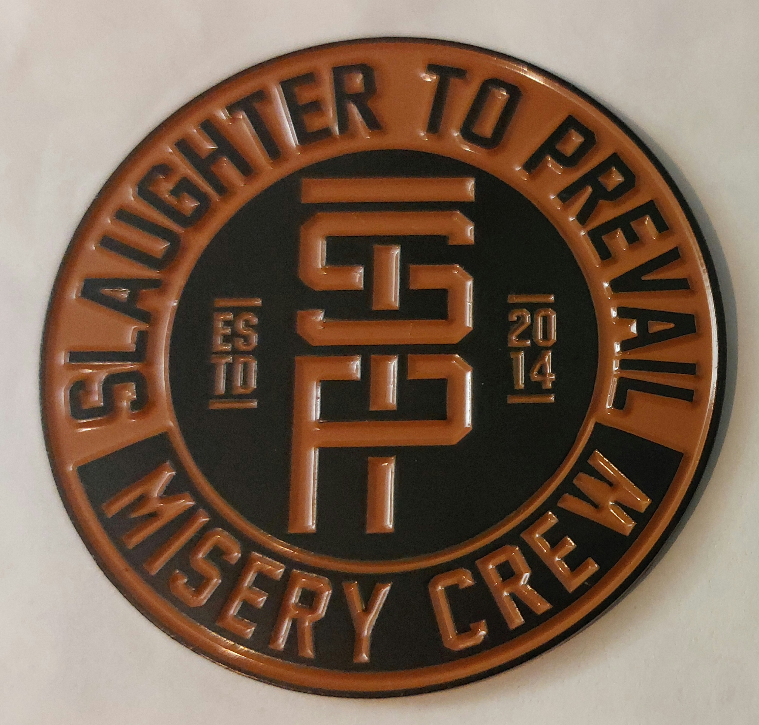 Slaughter to Prevail crew pin