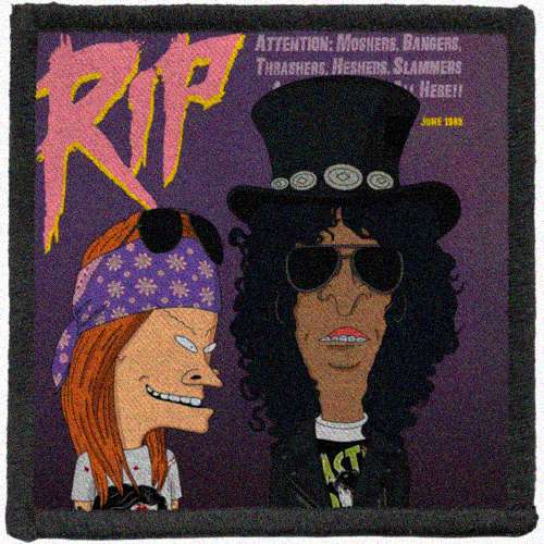 Beavis - Rip Guns N Roses - Parody patch