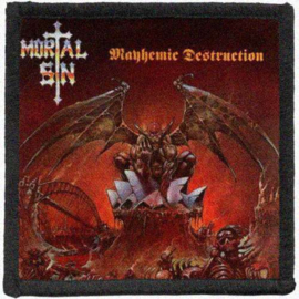 Mortal Sin - printed patches