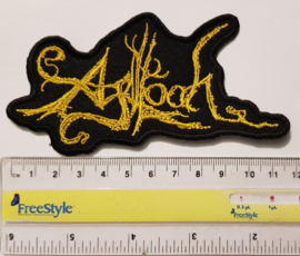 Agalloch - Logo Patch Yellow