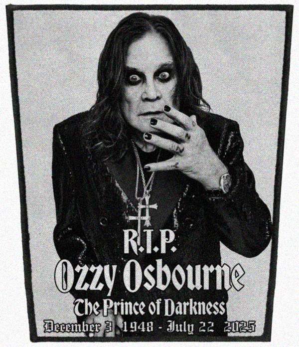 Black Sabbath - Ozzy -RIP