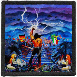 Manowar - printed patches