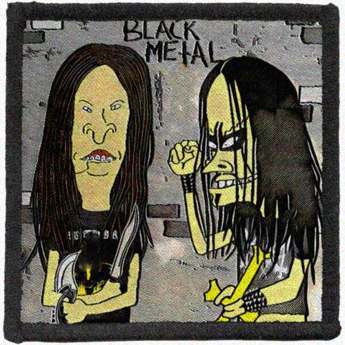 Beavis - Black Metal - Parody patch