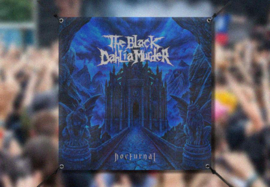 Black Dahlia - Nocturnal - Wall Flag / Banner - Free tracked shipping !!!