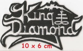 King diamond - logo patch