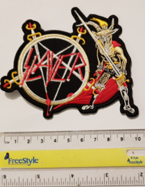 Slayer - Pentagram shaped patch