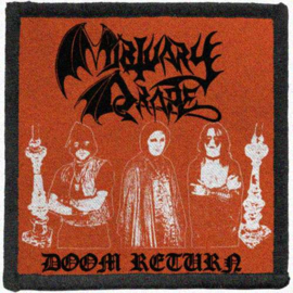 Mortuary Drape - Doom - printed patches