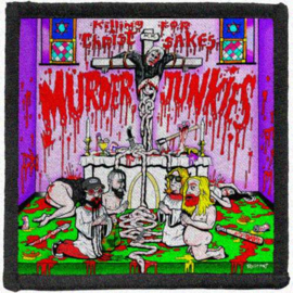 The Murder Junkies  - printed patches