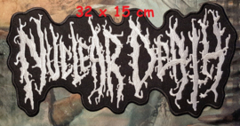 Nuclear death - Logo backpatch