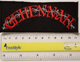 Gehennah -  Red Logo patch
