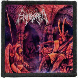 Enthroned - printed patches