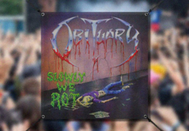 Obituary - Rot - Wall Flag / Banner - Free tracked shipping !!!