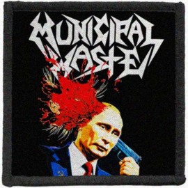 Municipal Waste - printed patches
