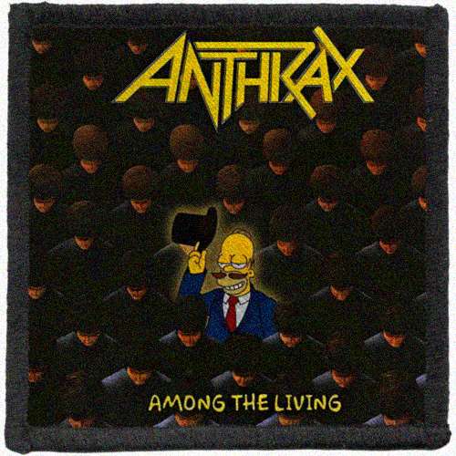 Simpsons - Among Anthrax - Parody patch