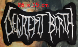 Decrepit Birth - Backpatch