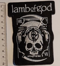 Lamb of God - face  patch