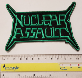 Nuclear Assault - Dark Green Logo patch
