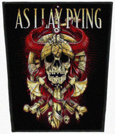 As i lay dying - viking skull