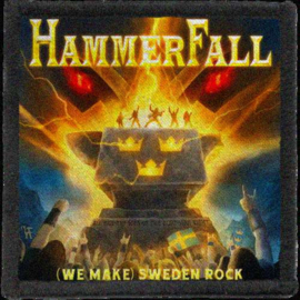 Hammerfall - More printed patches
