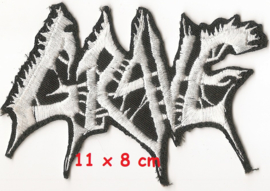 Grave - logo shape patch