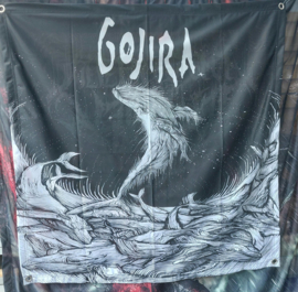 Gojira - Wall Flag / Banner - Free tracked shipping !!!