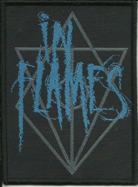 IN FLAMES - scratched logo 2015
