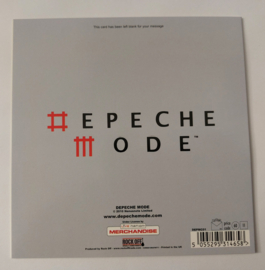 Depeche Mode postcard