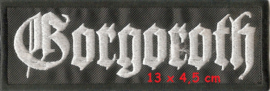 Gorgoroth - logo patch