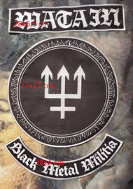 Watain 2  - Backpatch set