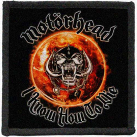 Motorhead - printed patches