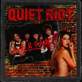 Quiet Riot - printed patches
