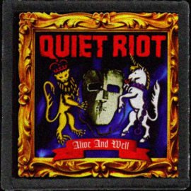 Quiet Riot - printed patches