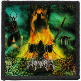 Enthroned - printed patches