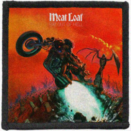 Meat Loaf - Bat Out Of Hell - printed patches