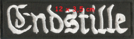 Endstille - logo patch