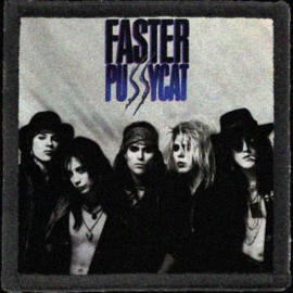 Faster Pussycat - printed patches