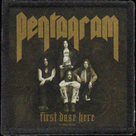 Pentagram  - printed patches