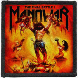 Manowar - printed patches